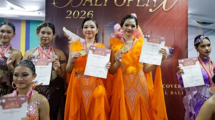 Dancesport Buleleng Borong 55 Medali di Bali Open National X 2026