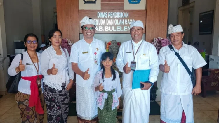 Siswi SD Buleleng Jadi Satu-satunya Wakil Bali di Lomba Literasi Nasional