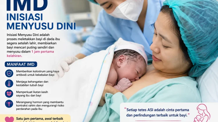 Inisiasi Menyusu Dini, Langkah Awal Wujudkan Generasi Sehat