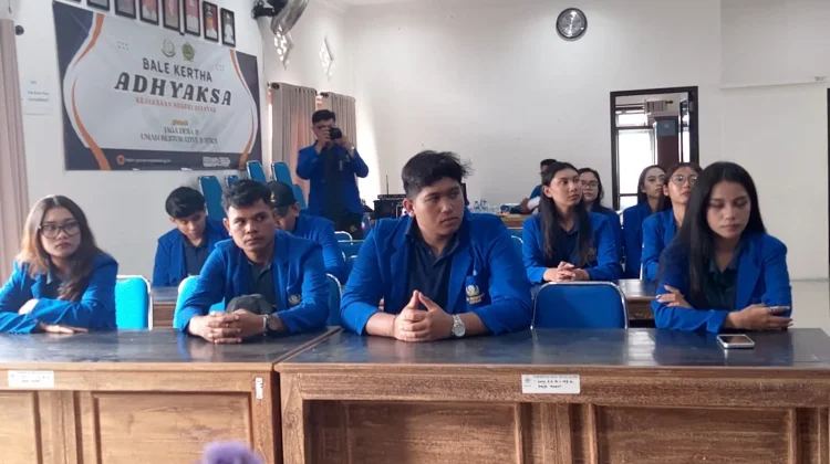 Program KKN, Mahasiswa Unwar Bantu Perkuat Edukasi Pengelolaan Sampah
