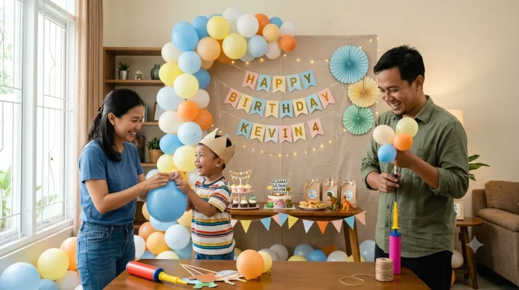 Dekor Ultah Anak Sendiri? Ini Cara Mudah Membuat Pesta Keren tanpa Jasa Dekorasi