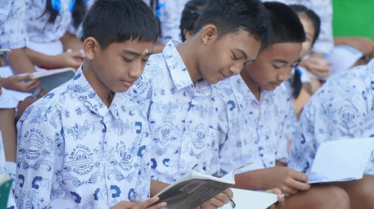 GEK LISA Spenpraja: Tumbuhkan Budaya Literasi, Disiplin dan Hidup Sehat sejak Dini