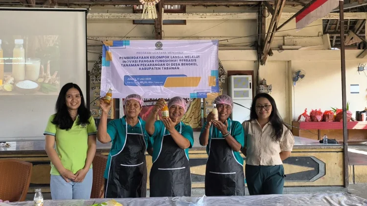 Pekarangan Jadi Sumber Sehat, Inovasi Pangan Fungsional Wujudkan Lansia Sehat