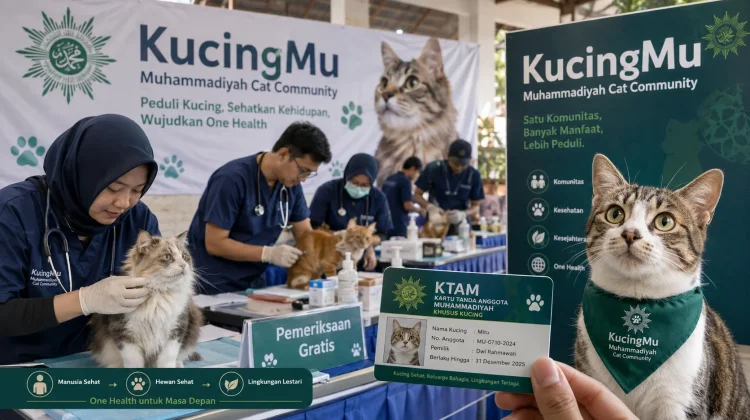 Unik, Muhammadiyah Luncurkan Kartu Anggota Khusus Kucing melalui KucingMu