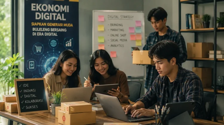 HIPMI Dorong Generasi Muda Singaraja Melek Ekonomi Digital