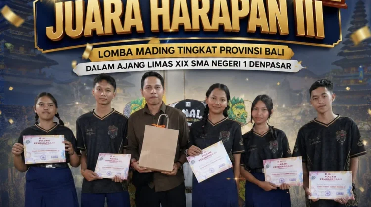 Kreativitas tanpa Batas, Tim Mading Spenpraja Juara Harapan 3 Limas XIX 2026