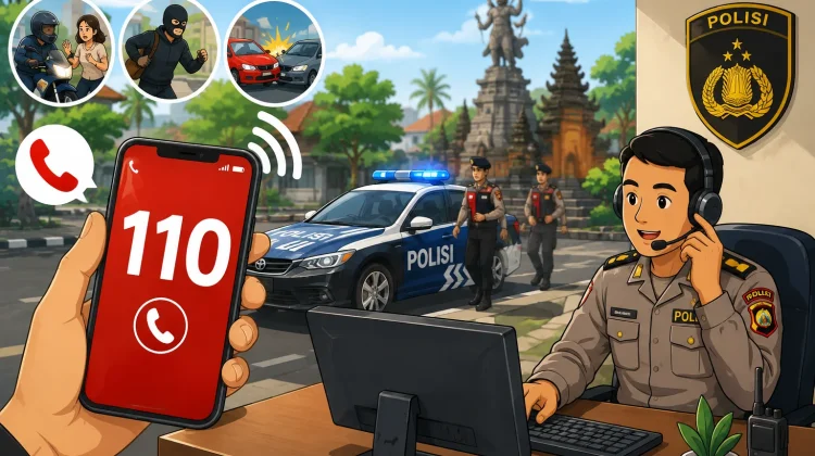 Polres Buleleng Ingatkan Masyarakat Tidak Menyalahgunakan Layanan Darurat 110