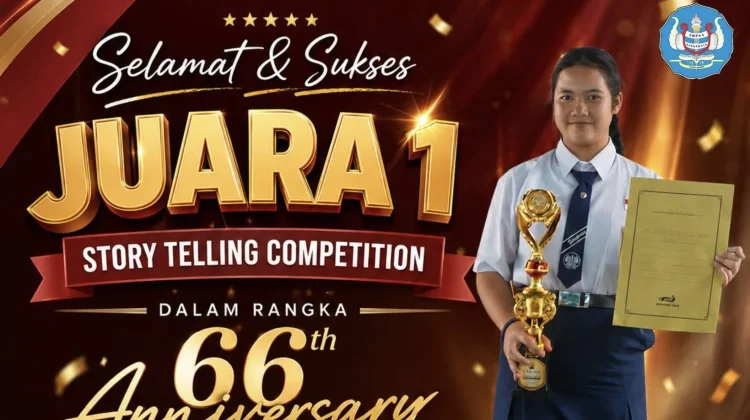 Spenpraja Raih Juara 1 Kompetisi Story Telling Serangkaian HUT Skenda ke-66