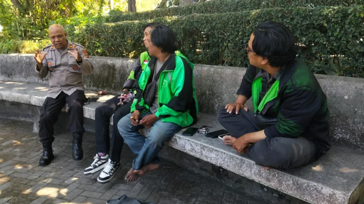 Sat Binmas Gandeng Komunitas Ojol Perkuat Kamtibmas di Jembrana
