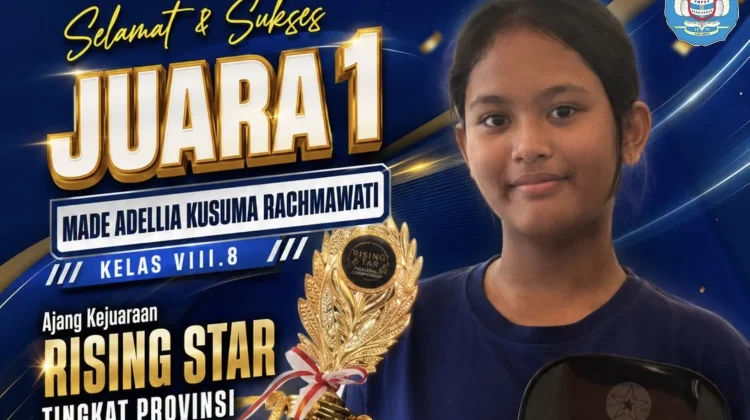 Spenpraja Raih Juara 1 Kejuaraan Rising Star Tingkat Provinsi Cabor Pickleball