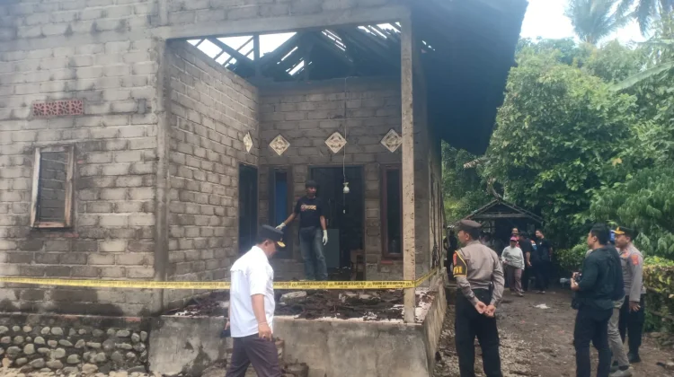 Rumah di Manistutu Terbakar, Kerugian Capai Rp50 Juta