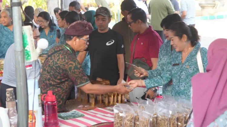 Pasar Rakyat PKK Bali di Jembrana Raup Transaksi Rp367 Juta