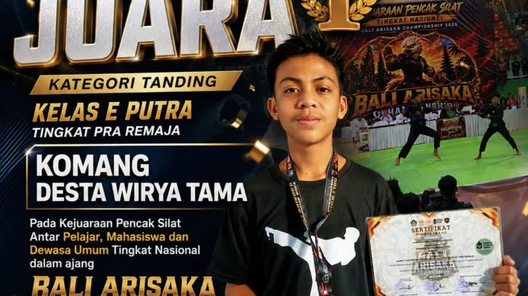 Spenpraja Raih Juara 1 Nasional Bali Arisaka Championship 2026