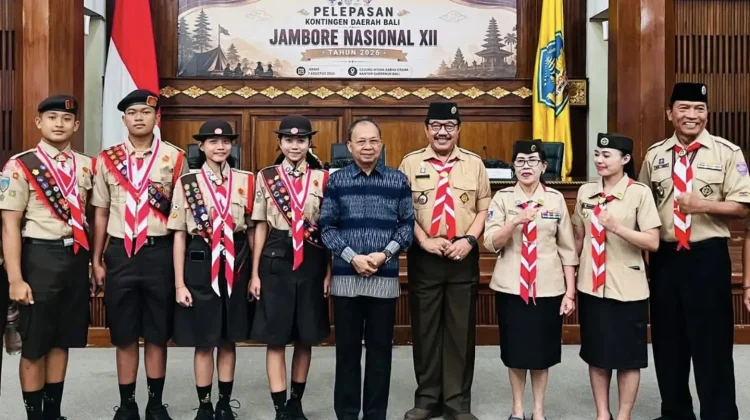 Gubernur Bali Lepas Kontingen Daerah menuju Jambore Nasional XII Tahun 2026