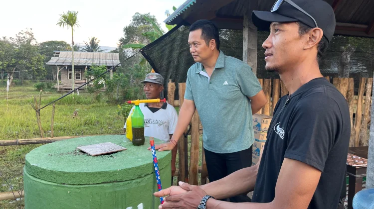 Warga Sri Mandala Kelola Sampah Organik Secara Mandiri