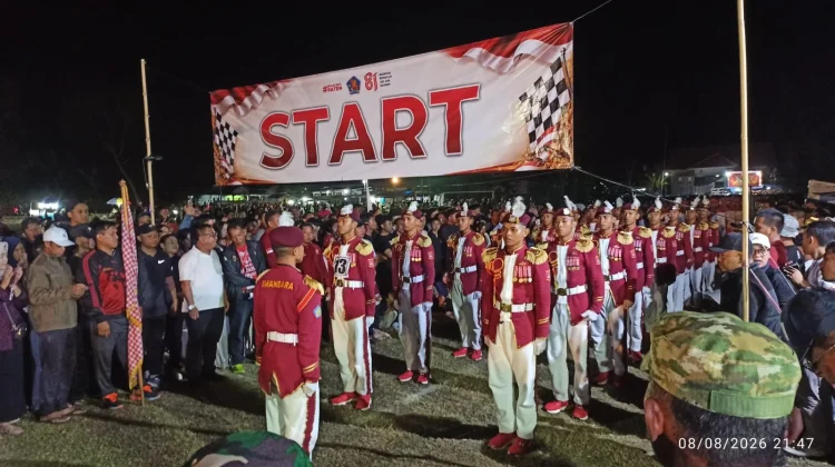 SMANBARA dan Pasikian Yowana Kubutambahan Juarai Lomba Gerak Jalan 45 Kilometer