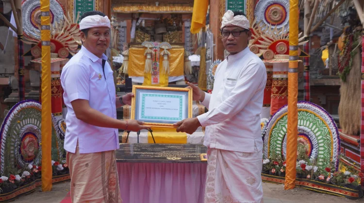 Karya Agung Desa Adat Ekasari Labdakarya, Bupati Apresiasi Gotong Royong Krama