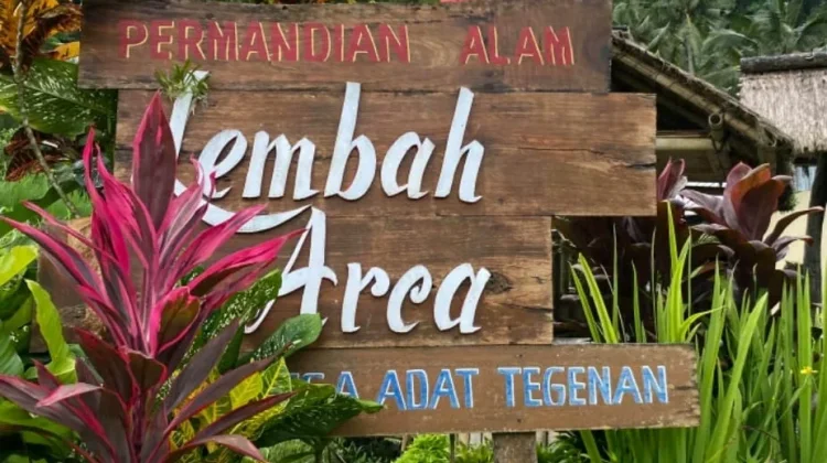 Lembah Arca, Pemandian Alami di Kaki Gunung Agung