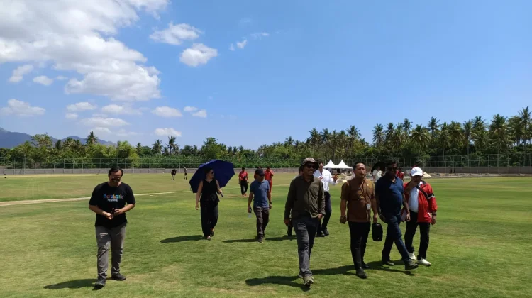 Venue Cricket Internasional Sanggalangit Diproyeksi Jadi Venue Porprov 2027