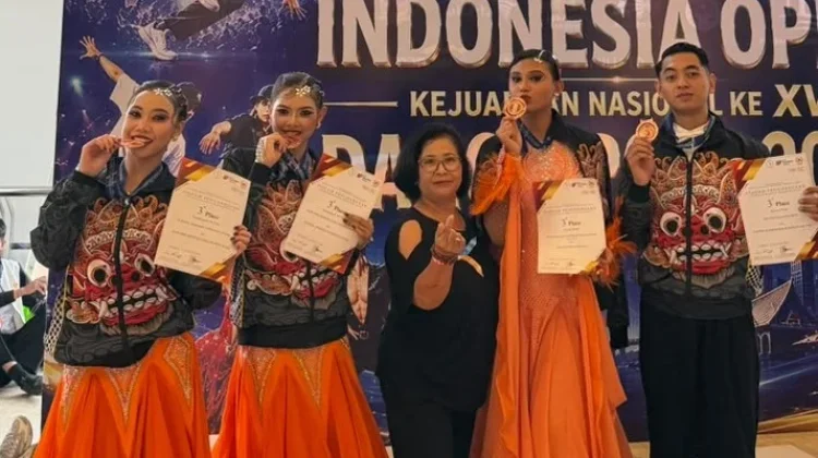 Dancesport Buleleng Sabet Empat Medali di Ajang Nasional