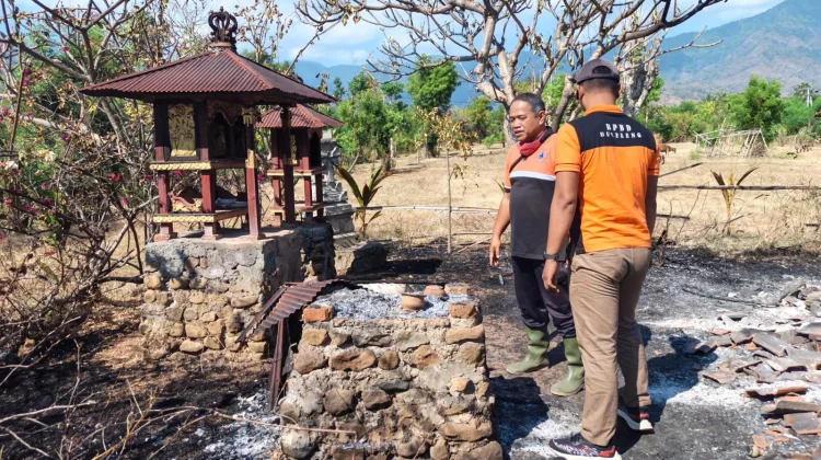 Rumah Warga Patas Ludes Terbakar, Kerugian Capai Rp10 Juta