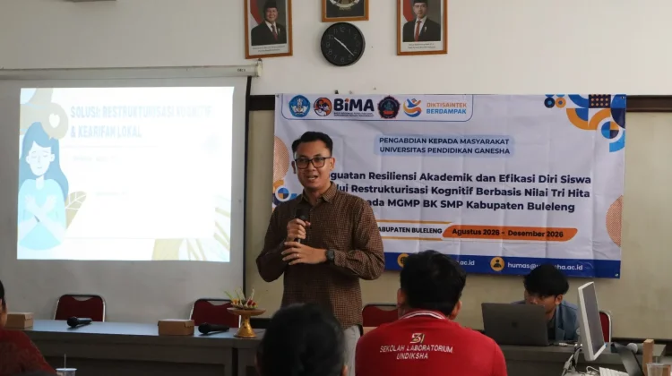 Undiksha Perkuat Guru BK Buleleng Hadapi Tantangan Akademik dan Psikologis Siswa
