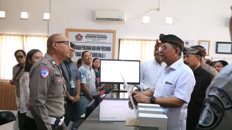 Pajak Kendaraan Buleleng Lampaui Target Semester Pertama 2026