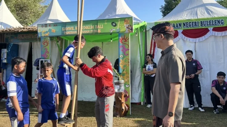Bulfest jadi Ajang Disdikpora Buleleng Hidupkan Kembali Permainan Tradisional