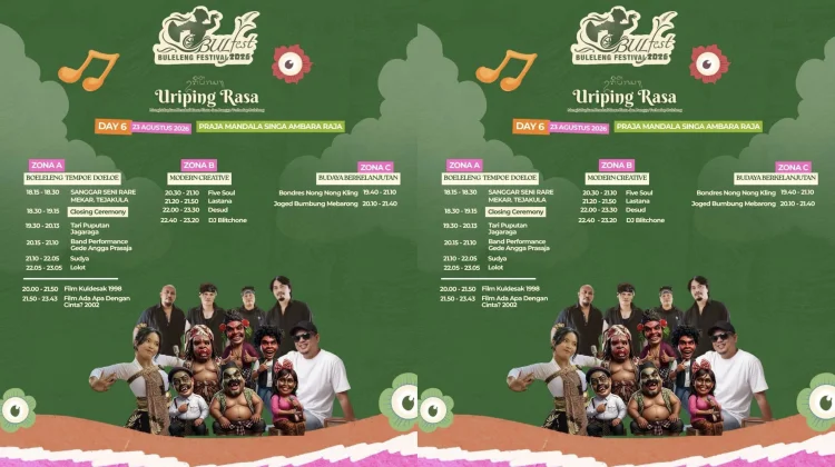 Hari Terakhir, Jadwal Bulfest Minggu, 23 Agustus 2026