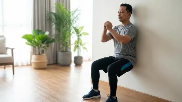 Manfaat Latihan Wall Sit untuk Memperkuat Otot Paha dan Sendi Lutut