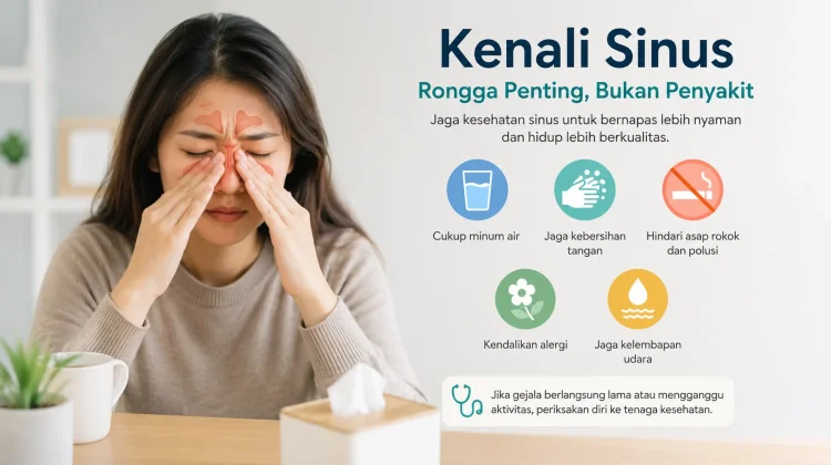 Mengenal Sinus: Pengertian, Penyebab, Gejala, dan Cara Menjaganya