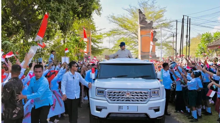 Sambutan Meriah Warga Jembrana untuk Presiden