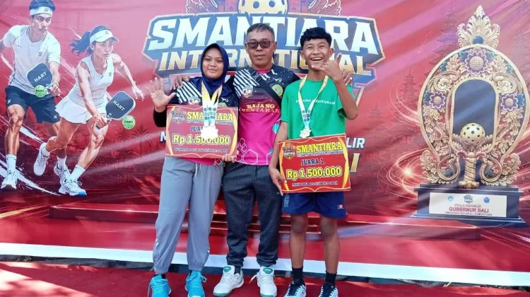 Pelajar Mataram Mila Yatmi Sabet Dua Medali di Kejuaraan Pickelball SMANTIARA