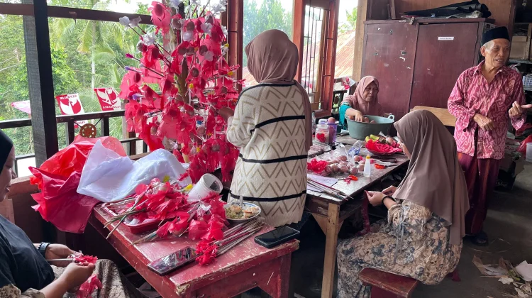 Sokok Pegayaman Jadi Wujud Syukur Warga Sambut Maulid Nabi