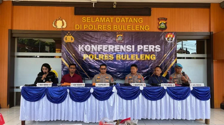Rutin Rilis Kasus, Polres Buleleng Perkuat Keterbukaan Informasi