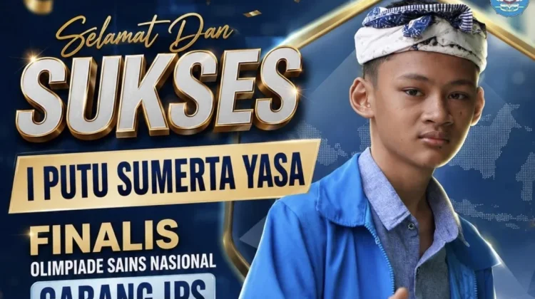 Melaju ke Nasional, Sumerta Yasa Bawa Nama Spenpraja ke Panggung OSN 2026