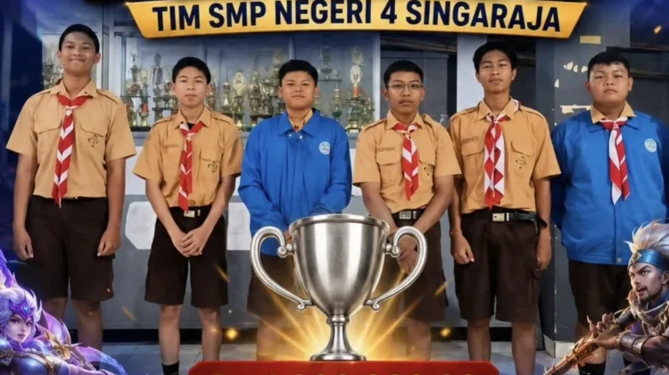Spenpraja Gaet Juara 2 Lomba Esport Mobile Legends Buleleng Scout Festival