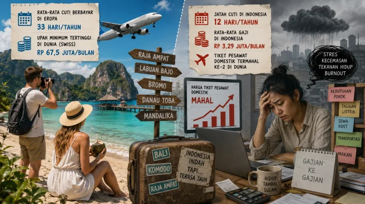 Liburan Keliling Indonesia Masih Jadi Kemewahan bagi Banyak Warga
