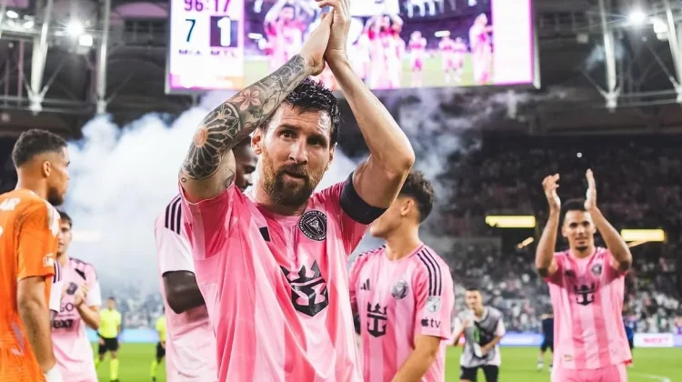 Messi Cetak Quattrick, Inter Miami Bantai Montreal 7-1