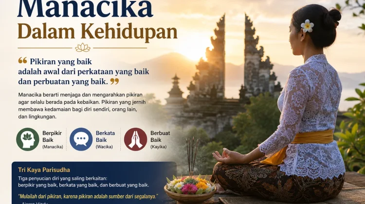 Manacika dalam Kehidupan, Awali Semua dari Pikiran