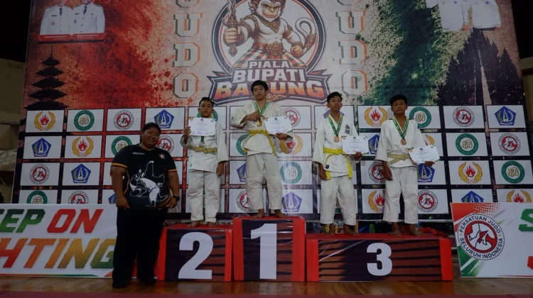 Judo Buleleng Raih 13 Medali di Piala Bupati Badung 2026