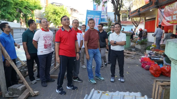 Pemkab Buleleng Tata Pasar Anyar Singaraja, Target Rampung Desember