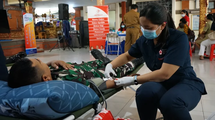 77 Kantong Darah Terkumpul, Golongan O Mendominasi