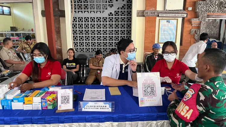 RRI Singaraja Gelar Cek Kesehatan Gratis, Masyarakat Diajak Rutin Screening