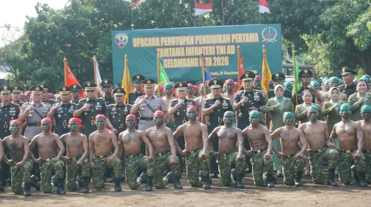 1.583 Prajurit Tamtama TNI AD Dilantik, Siap Lanjut Pendidikan Infanteri