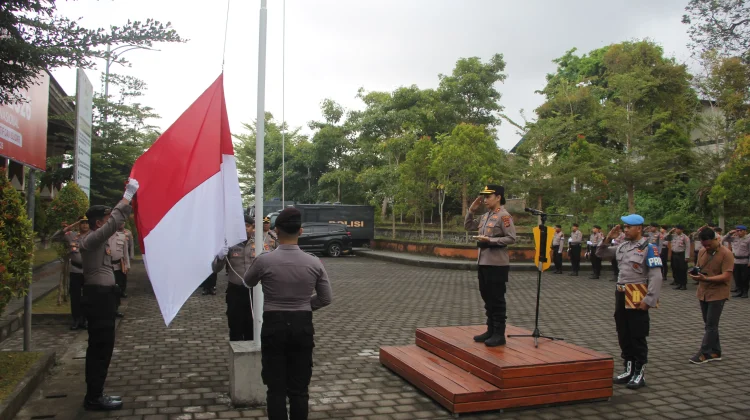 Haornas ke-43, Kapolres Jembrana Ajak Personel Hidup Aktif