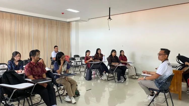 Bawaslu Ajak Mahasiswa IAHN Mpu Kuturan Pahami Etika Penyelenggara Pemilu