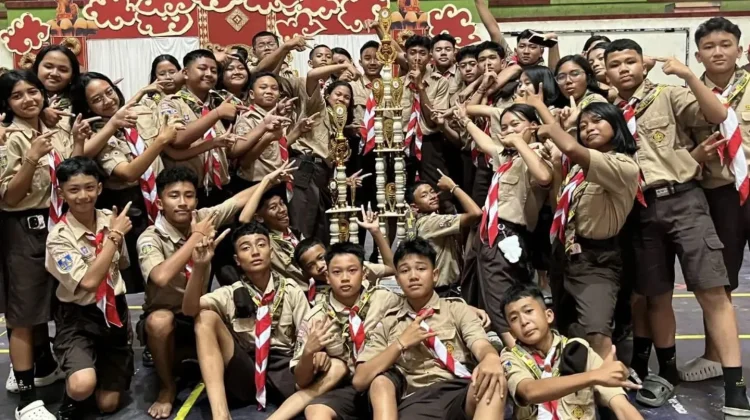 Spensaraja Raih 3 Prestasi dalam Lomba LKBB Tongkat Tingkat Pramuka Penggalang
