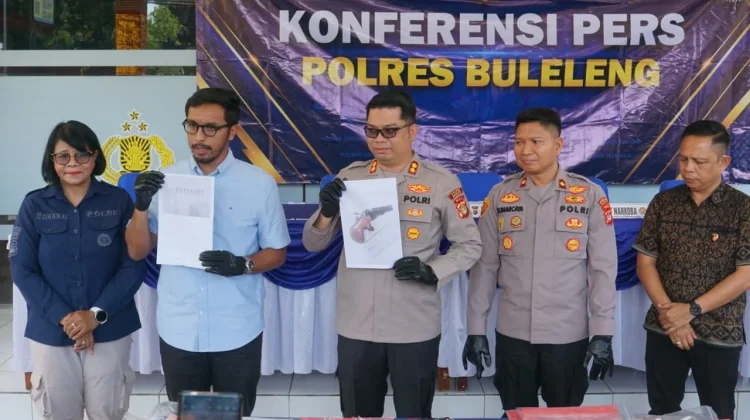 Dari Narkoba hingga Senpi Rakitan, Polres Buleleng Ungkap Sejumlah Kasus