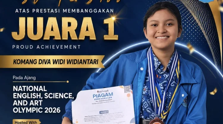 Spenpraja Sabet Juara 1 Nasional Bidang Bahasa Inggris